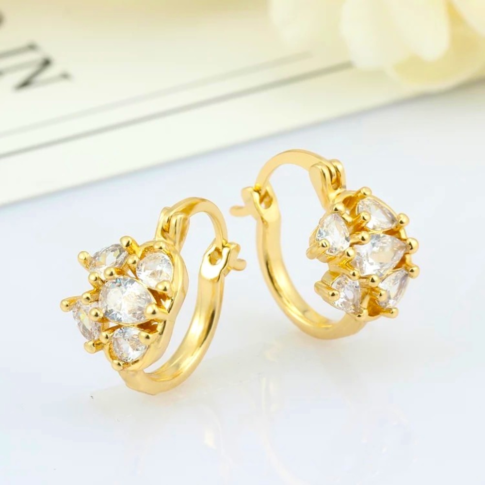 18k gold plated earrings